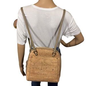 Miztique Daisy Cork Convertible Backpack Purse